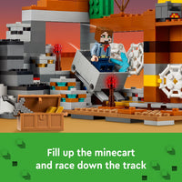 Thumbnail for LEGO Minecraft The Badlands Mineshaft - Building Toys for Boys & Girls, Ages 8+ - Video Game Toy for Kids - W/Minecraft Minifigures - Gift for Birthdays - 21263