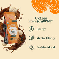 Thumbnail for FOUR SIGMATIC Organic Focus Mushroom Ground Coffee, 12 OZ