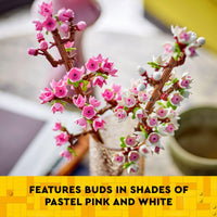 Thumbnail for LEGO Cherry Blossom Building Toy for Kids, Girls & Boys, Ages 8+ - Artificial Cherry Blossom Decor for Home & Display - Creative Gift Idea for Plant & Flower Lovers - 40725