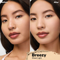 Thumbnail for Kosas Cloud Set Pressed Setting Powder – Translucent Shine Control Face Powder, Soft Matte Finish, Breezy (Sheer Light)