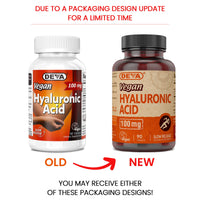 Thumbnail for DEVA Nutrition Vegan Hyaluronic Acid 100 MG - Non-GMO and Hemolytic-Free - 90 Tablets, 1-Pack