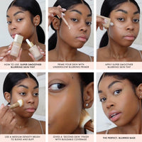 Thumbnail for ICONIC LONDON Super Smoother Blurring Skin Tint | Light to Medium Coverage, Hydrating, Ultra-Lightweight Tinted Moisturizer, Cruelty-Free, Vegan Makeup (Golden Medium) 1.01 Fl oz