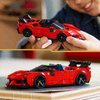 Thumbnail for Lego 77254 Speed Champion Ferrari SF90 XX Stradale Sports Car Toy Birthday Present Blocks Boys Girls Children 9 Years Old 10 Years Old 11 Years Old Elementary School Vehicle Mini Car Interior Stylish