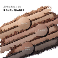 Thumbnail for Soft Brow Define & Fill Powder Duo, Includes Dual ended Brush, Vegan and Cruelty Free (Blonde)