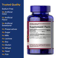Thumbnail for Puritan's Pride Premium Pomegranate Extract 250mg, Dietary Supplement for Antioxidant Health and Healthy Aging Program, 40% Ellagic Acid,120 Rapid Release Capsules (Packaging May Vary)
