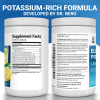 Thumbnail for Dr. Berg Zero Sugar Hydration Keto Electrolyte Powder - Enhanced w/ 1000 mg of Potassium & Real Pink Himalayan Salt (NOT Table Salt) - Lemonade Flavor Hydration Drink Mix Supplement - 100 Servings