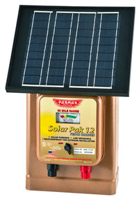 Thumbnail for Parmak Magnum Solar-Pak 12 Low Impedance 12 Volt Battery Operated 30 Mile Range Electric Fence Charger MAG12-SP