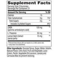 Thumbnail for OLLY Goodbye Stress Gummy, GABA, L-Theanine, Lemon Balm, Stress Relief Supplement, Berry - 42 Count