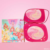 Thumbnail for ColourPop Winx Club Super Shock Highlighter Makeup - High-Pigment, Crème-Powder Face Makeup - Buildable & Blendable Formula with a Unique Bouncy Texture - Magix Gem (0.15 oz)