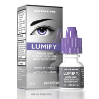 Thumbnail for LUMIFY Eye Drops for Red Eyes, Redness Reliever for Brighter Looking Eyes, Works in 1 Minute & Lasts Up to 8 Hours, Eye Drops, 0.08 Fl Oz (2.5 mL)