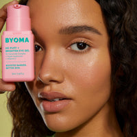 Thumbnail for Byoma De-Puff + Brighten Eye Gel - Lightweight Gel Eye Cream for Dark Circles, Puffiness & Wrinkles - Under Eye Cream With Hyaluronic Acid & Vitamin C - Barrier Repair Skincare - 0.68 fl. oz