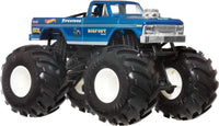 Thumbnail for Hot Wheels Monster Trucks, Oversized Monster Truck, 1:24 Scale Die-Cast Toy Truck with Giant Wheels and Cool Designs