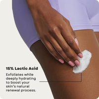 Thumbnail for AmLactin KP Bumps Be Gone - Therapeutic Body Cream for Keratosis Pilaris - No-Scrub Exfoliator and Body Moisturizer for Dry Skin with 15% Lactic Acid AHA, 3 oz (Packaging May Vary)