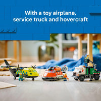 Thumbnail for LEGO City Airplane, Service Truck & Hovercraft Remix Building Toy for Kids - Mix & Match Emergency Vehicle & Truck Toys for Pretend Play - Gift Idea for Boys & Girls, Ages 7+ - 60505