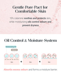 Thumbnail for THESAEM Saemmul Perfect Pore Pink Pact - Sebum Control Face Powder with 15% Calamine for Oily Sensitive Skin - Oil Control Moisture System Compact - Korean Makeup Pressed Powder, 0.37 oz. 2 Pack