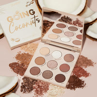 Thumbnail for ColourPop Going Coconuts Eyeshadow Palette - Cool-Toned Neutral Eyeshadow Palette with Ultra-Velvety and Silky Finishes - High-Pigment Eye Makeup with a Long-Wearing Formula (0.3 oz)