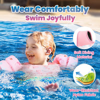 Thumbnail for Heysplash Swim Vest for Kids, Toddler Pool Floaties Fit 22-70 Lbs,Swimming Vest with Adjustable Strap, Swim Jacket Water Wing Arm Float, Puddle Beach Boat Jumper Float Device Girl Age 2-7,Pink Whale