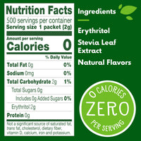 Thumbnail for Truvia Original Calorie-Free Sweetener from the Stevia Leaf Packets, 35.25 oz Box, 500 Count (Pack of 1)