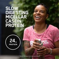 Thumbnail for Optimum Nutrition Casein Powder, Chocolate Peanut Butter, 4 Pound