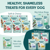 Thumbnail for Shameless Pets Blueberry & Mint Dental Chews for Dogs, 8 Chews - Natural Dog Teeth Cleaning Treats with Fresh Breath Benefits | Grain-Free Dental Sticks for Small, Medium & Large Dogs