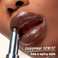 Thumbnail for Kosas Wet Stick Moisturizing Shiny Sheer Lipstick with Ceramides, Hyaluronic acid, Peptides and Mango Butter - Soothes, Softens, and Moisturizes Lips – Cinnamon Spritz