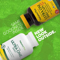 Thumbnail for NaturesPlus Ultra One Daily Iron Free - 90 Fast-Acting Capsules - Multivitamin & Mineral with Beta Carotene - Vegan, Gluten Free - 90 Servings