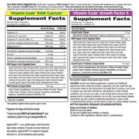 Thumbnail for Garden of Life Calcium Supplement - Vitamin Code Grow Bone Made with Whole Foods, Strontium, Magnesium, K2 MK7, Vitamin D3 & C Plus Probiotics for Gut Health, 30 Day Supply