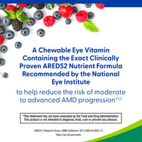 Thumbnail for PreserVision AREDS 2 Eye Vitamins, #1 Eye Doctor Recommended Brand, Chewable Lutein and Zeaxanthin Supplement with Vitamin C, Vitamin E,Zinc, and Copper, Mixed Berry, 60 Tablets