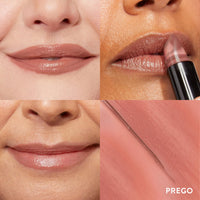 Thumbnail for LAURA GELLER NEW YORK Italian Marble Sheer Lipstick - Prego - Hydrating & Lightweight - Vitamin E & Caster Seed Oil - Cream Finish