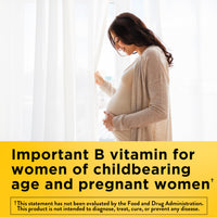Thumbnail for Nature Made Folic Acid 400 mcg (665 mcg DFE) Dietary Supplement for Nervous System Function, Folic Acid Supplements for Women and Men, 250 Tablets, 250 Day Supply
