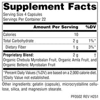 Thumbnail for Planetary Herbals Triphala -- 500 mg