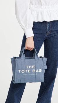 Thumbnail for Marc Jacobs Women's The Canvas Small Tote Bag, Blue Shadow, One Size