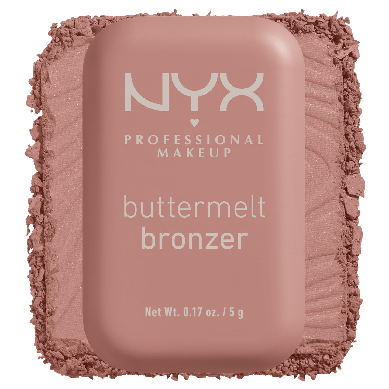 NYX PROFESSIONAL MAKEUP Matte Buttermelt Bronzer, Longwear Face Makeup with Up to 12 Hours of Wear, Vegan Formula - Butta Cup (Light Neutral)