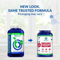 Thumbnail for BioTrust OmegaKrill EPA & DHA Omega 3 Supplement, Fish and Krill Oil to Provide Support for Joint, Heart, Brain, Eye and Skin (30 Servings)