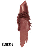 Thumbnail for Maybelline Color Sensational Lipstick, Lip Makeup, Cream Finish, Hydrating Lipstick, Rum Riche, Deep Nude ,1 Count