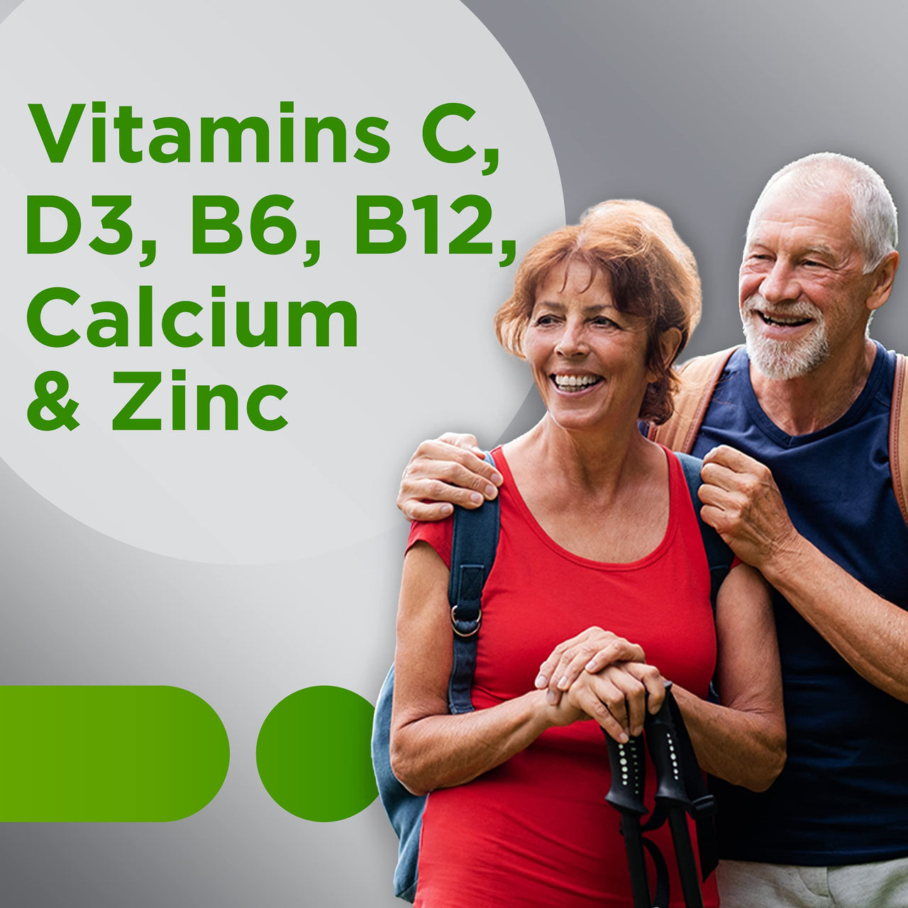 Centrum Silver Multivitamin for Adults 50 Plus, Multivitamin/Multimineral Supplement, Vitamin D3, B-Vitamins, Gluten Free, Non-GMO Ingredients, Supports Memory and Cognition in Older Adults - 80 Ct