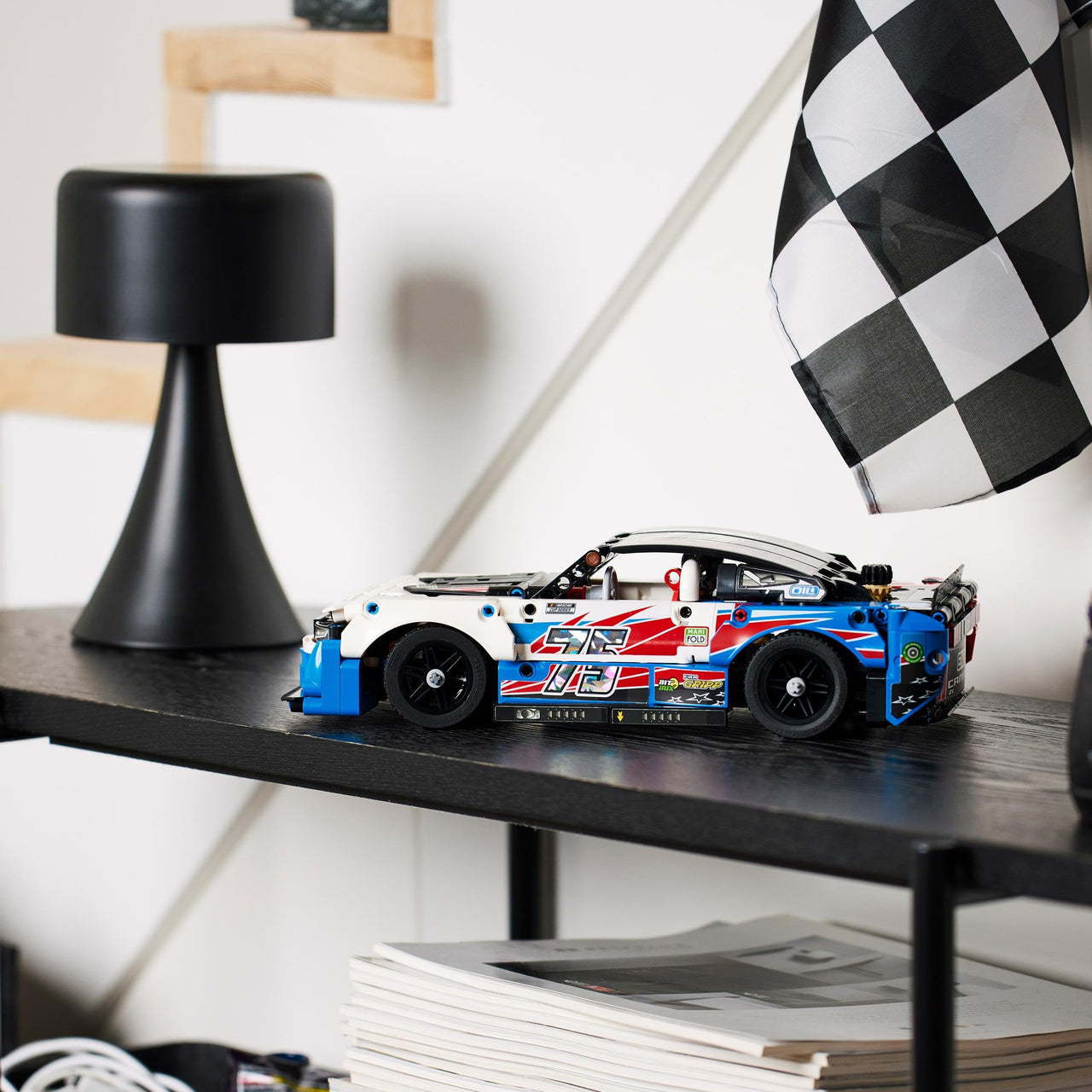 Lego 42153 Technic NASCAR Next Gen Chevrolet Camaro ZL1 Model Car Kit, Racing Vehicle Toy, Collectible Motorsport Kit