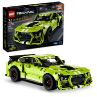 Thumbnail for LEGO Technic Ford Mustang Shelby GT500 Toy Car - Building Toy for Boys & Girls, Ages 9+ Years - Pull Back Car W/AR App for Pretend Play - Gift Ideas - 42138