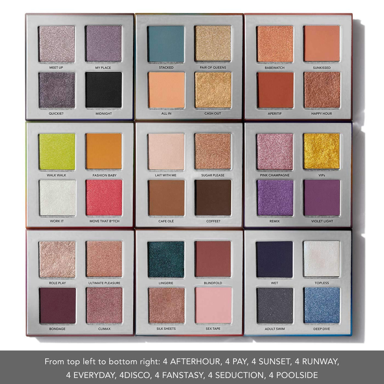 HAUS LABORATORIES By Lady Gaga: FOUR-WAY SHADOW PALETTE, 4 SUNSET
