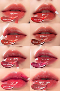 Thumbnail for rom&nd Glasting Water Tint 8 colors | Vivid color, Glossy Finish, Long-lasting, moisturizing, Highlighting, Natural-beauty | Lip Tint for Daily Use, K-beauty | 4g/0.14oz No.02 RED DROP