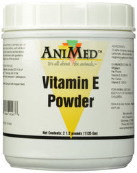 Thumbnail for AniMed Vitamin E Powder Supplement for Horses, 2.5-Pound