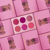 Thumbnail for Juvia's Place Palette The Sweet Pinks - Deep Fuchsia, Soft & Sweet Pink, Shades of 6, Pressed Pigments Palette, Professional Makeup, Pigmented Pan Palette, Makeup Palette for Color & Shine