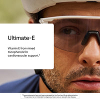 Thumbnail for THORNE - Ultimate-E - Vitamin E Supplement from Mixed Tocopherols - Fat-Soluble Antioxidants for Cardiovascular Support* - Third-Party Certified - Gluten, Dairy & Soy-Free - 60 Softgels