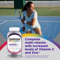 Thumbnail for Centrum Silver Women's Multivitamin for Women 50 Plus, Multivitamin/Multimineral Supplement with Vitamin D3, B Vitamins, Non-GMO Ingredients, Supports Memory and Cognition in Older Adults - 200 Ct