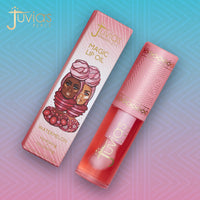 Thumbnail for Juvia's Place Magic Lip Oil - Watermelon - Smooth, Hydrating with Vitamin E for Soft, Glossy, Juicy Lips - Infused with Fruit Extracts - Tinted, Shimmering, Lightweight & Non-sticky Lip Oil for Summer