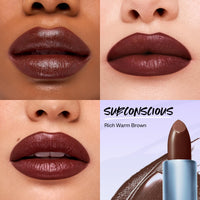 Thumbnail for Kosas Weightless Lip Color Nourishing Satin Lipstick - High Impact Lip Color With Clean Formula - Comfy Feel & Soft Finish - Subconscious