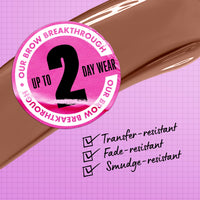 Thumbnail for NYX PROFESSIONAL MAKEUP Zero to Brow, Longwear Eyebrow Gel, Ash Blonde