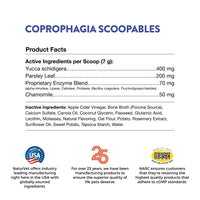 Thumbnail for NaturVet Scoopables Coprophagia for Dogs - No Poop Eating for Dogs - Stool Eating Deterrent Supplement with Probiotic & Digestive Enzymes - Hickory Smoked Bacon Flavored | 11oz Bag