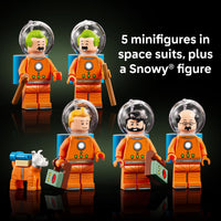 Thumbnail for LEGO Ideas Tintin Moon Rocket - Building Set for Adults, Ages 18+ - Collectible Kit for Fans - Bedroom or Home Office Decor - Gifts for Comic Lovers - 21367