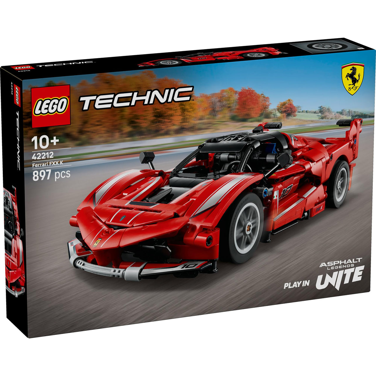 LEGO Technic Ferrari FXX K, 42212, Toy, Building Blocks, Birthday, Present, Vehicles, Cars, Mini Cars, Figures, Goods, for Boys, Girls, Children, Ages 10, 11, 12, Elementary School Students